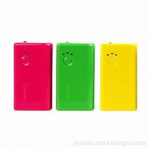 External Battery/Power Banks with 2,600mAh, Available in Various Colors